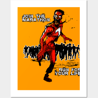 Run for your life Posters and Art